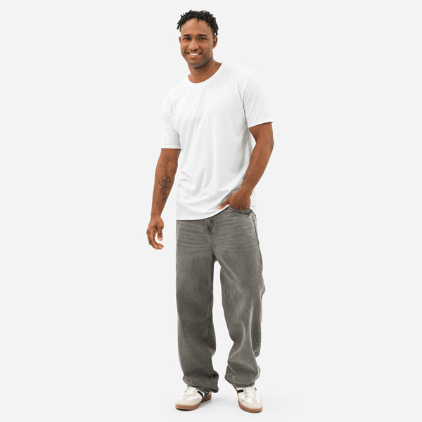 All-Over Print Men’s Cotton Crew Neck T-Shirt